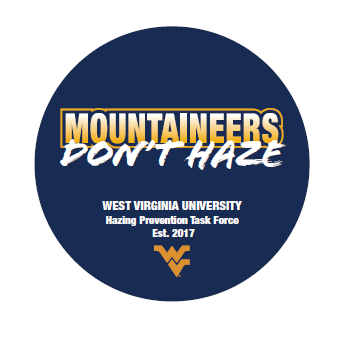 mountaineers don't haze button
